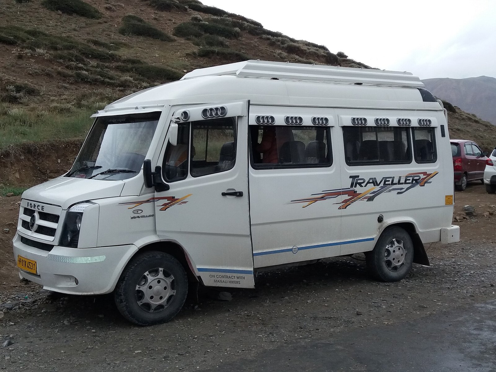 Representative Tempo Traveller vehicle